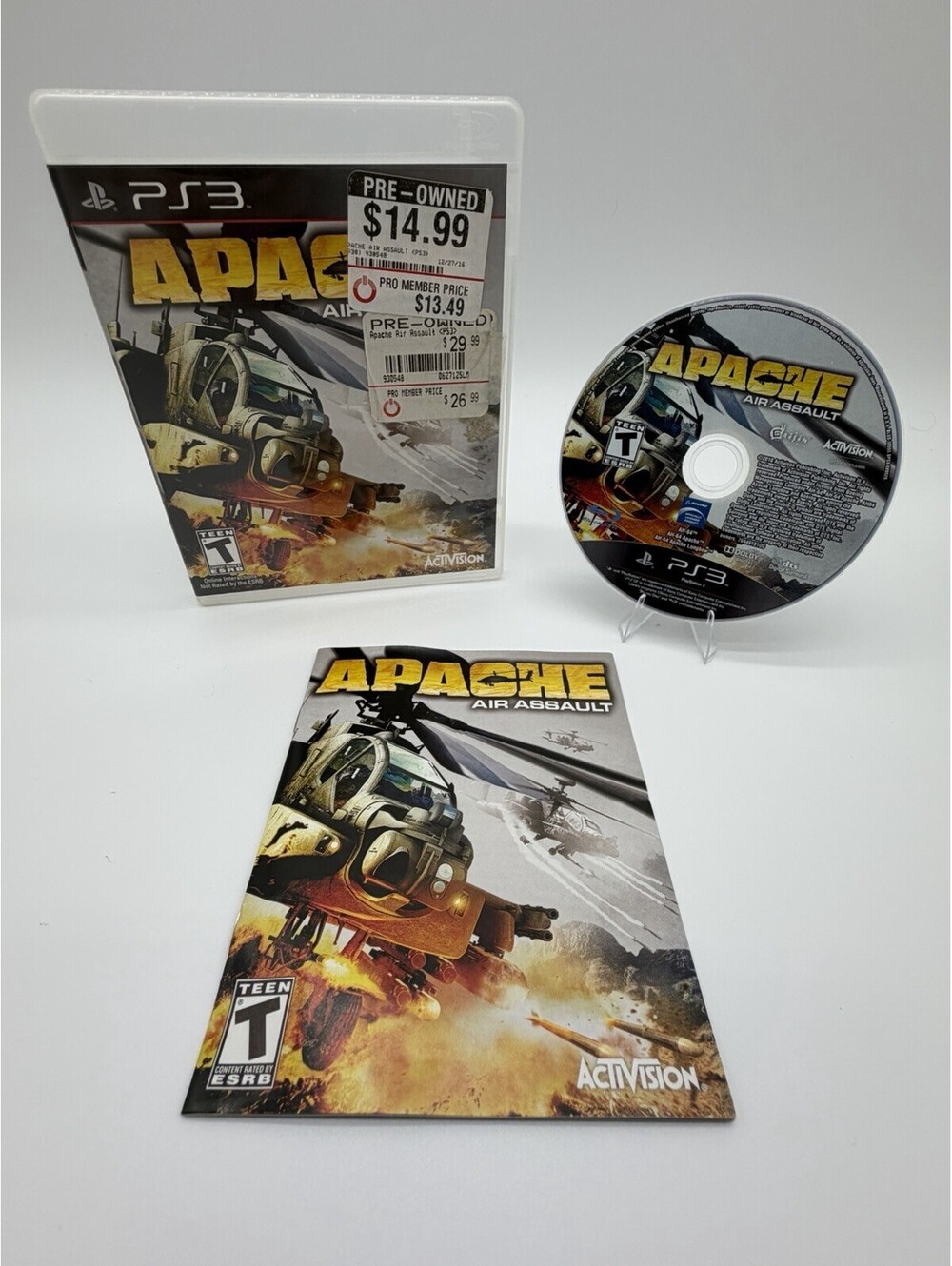 Apache: Air Assault CIB (Sony PlayStation 3, 2010) PS3